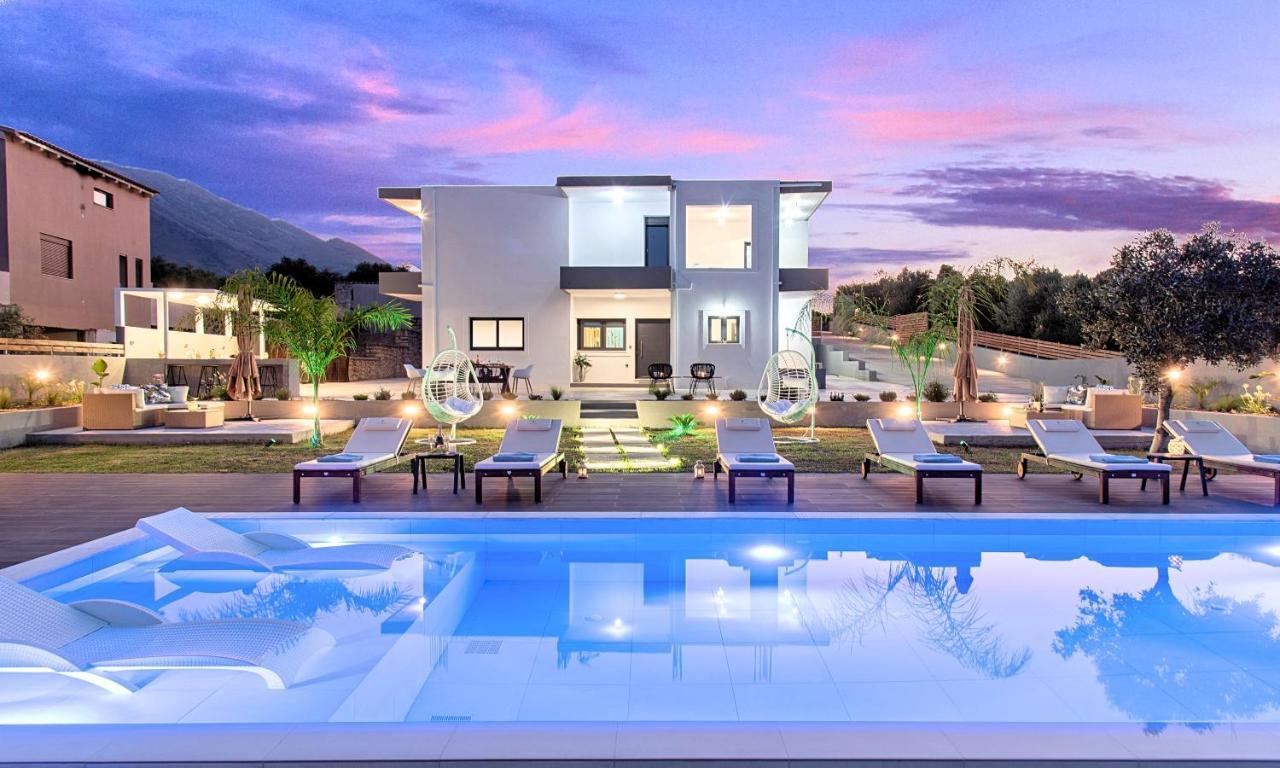 גאורגיופוליס Stavento Luxury Villa Private Pool מראה חיצוני תמונה